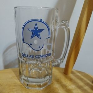 Vintage Dallas cowboys 1990s slim Jim beer mug